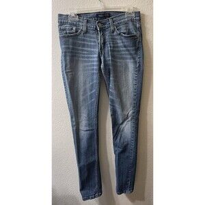 COPY - Levis Women's Genuinely Crafted Gray Jeans Distressed Medium Wash Size 7M